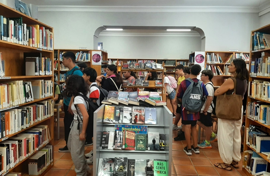 Comienzan las visitas escolares del curso 2026/27 a la Biblioteca Municipal 